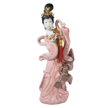Cargar imagen en el visor de la galería, Antigua Figura Geisha Porcelana Japonesa, Coleccionable