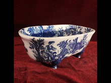 Cargar y reproducir el video en el visor de la galería, Jarra Cántaro Vasija Porcelana Antigua Victoria Ware