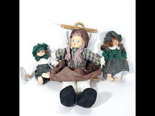 Cargar y reproducir el video en el visor de la galería, Antiguas Muñecas De Porcelana Y Trapo Coleccionables