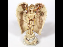 Cargar y reproducir el video en el visor de la galería, Figura Angel Desmontable Vintage Alas Abatibles Colección