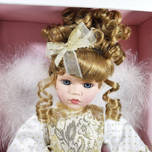 Cargar imagen en el visor de la galería, Muñeca Ángel Porcelana Joy Victorian Garden Coleccionable
