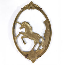 Cargar imagen en el visor de la galería, Antigüedad Marco Unicornio Bronce 70s Estilo Francés
