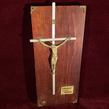 Cargar imagen en el visor de la galería, Figura Recuadro Antiguo con Cristo en baño de oro
