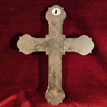 Cargar imagen en el visor de la galería, Cruz Vintage de Espejos y Pasta, estilo Antiguo
