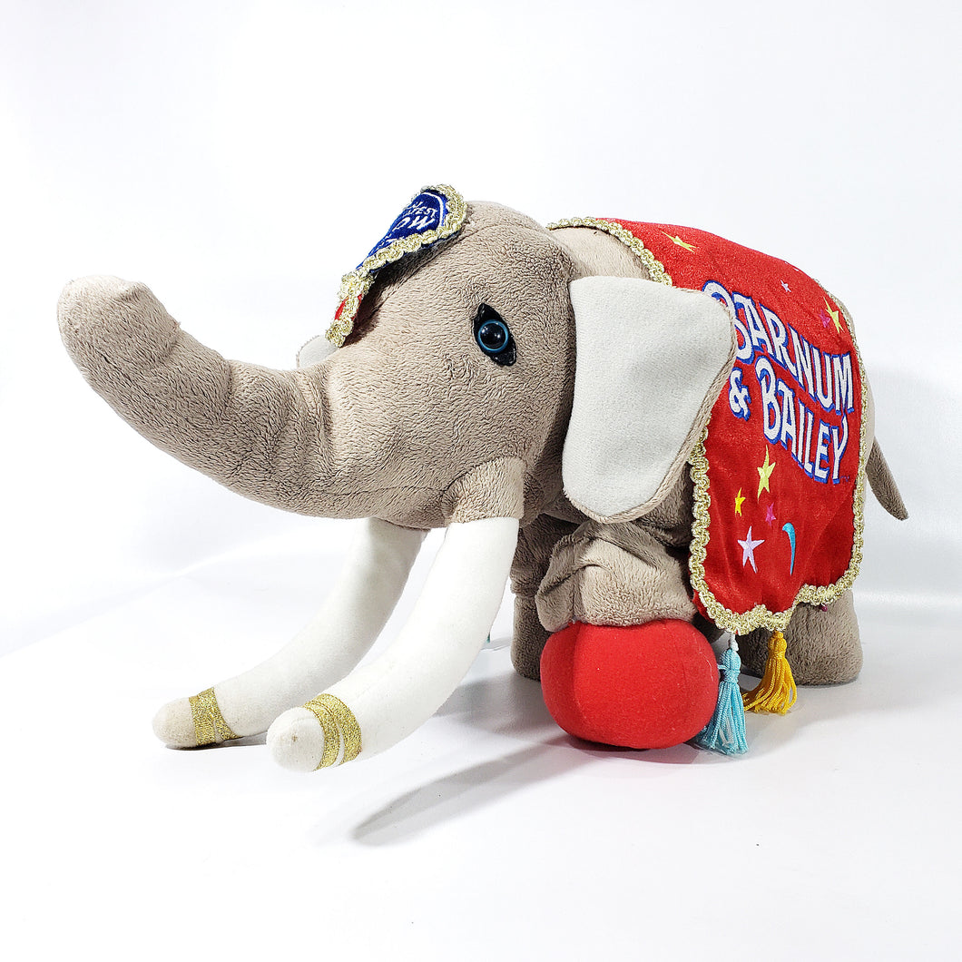Coleccionable Elefante Peluche Barnum Bailey Ringling Bros