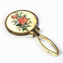 Cargar imagen en el visor de la galería, Antiguo Espejo Portátil Mesa Plegable Bolsillo Vintage 60s
