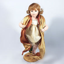 Cargar imagen en el visor de la galería, Muñeca Porcelana Coleccionable Angel Cosecha Wicca Vintage
