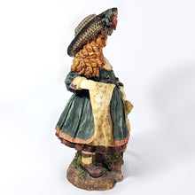 Cargar imagen en el visor de la galería, Escultura Dama Victoriana Coleccionable Muñeca Vintage 31 cm
