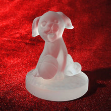 Cargar imagen en el visor de la galería, Perrito De Cristal Mate, Marca Krystaluxus
