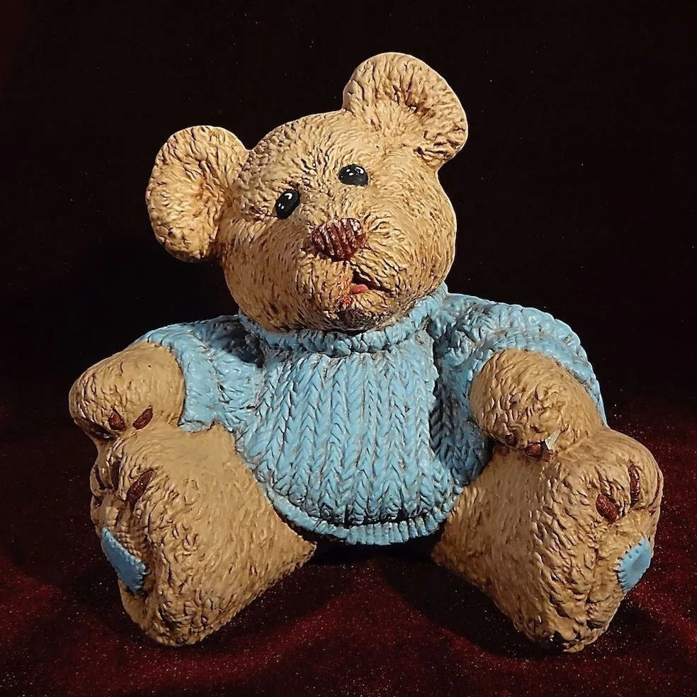 Osito Colecionable De Cerámica Estilo P. Hillman Enesco