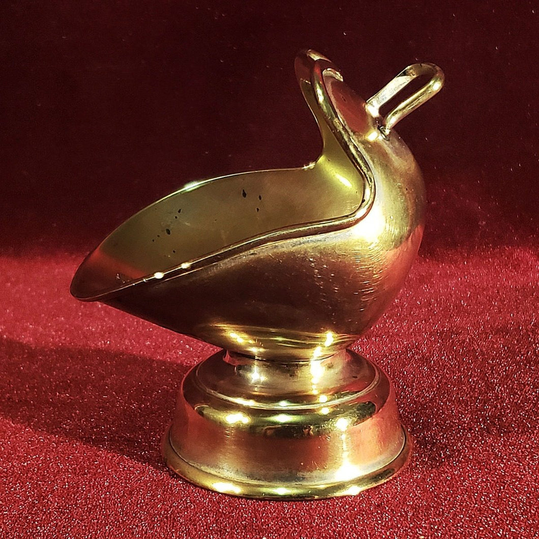 Recipiente Para Cenizas Antiguo, De Latón