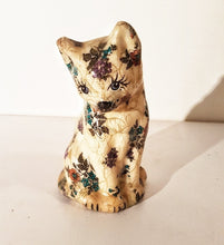 Cargar imagen en el visor de la galería, Figura Gato Craquelado Vintage
