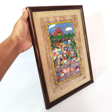 Cargar imagen en el visor de la galería, Pintura Artesanal Papel Amate Mexicano Cuadro Enmarcado
