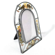 Cargar imagen en el visor de la galería, Antiguo Portarretrato Vintage Vitral Naturaleza Muerta
