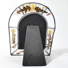 Cargar imagen en el visor de la galería, Antiguo Portarretrato Vintage Vitral Naturaleza Muerta
