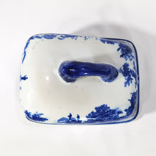 Cargar imagen en el visor de la galería, Antigua Quesera Victoriana Porcelana Vintage Domo 80s
