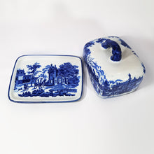 Cargar imagen en el visor de la galería, Antigua Quesera Victoriana Porcelana Vintage Domo 80s
