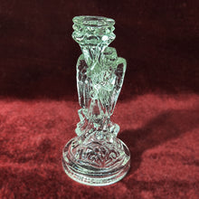 Cargar imagen en el visor de la galería, Porta Velas Ángel Cristal Candelabro Vintage 90s

