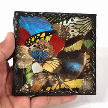 Cargar imagen en el visor de la galería, Antiguo Ornamento Mariposas Alas Cristal Vintage Pieza Única
