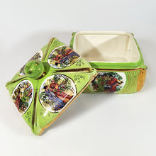 Cargar imagen en el visor de la galería, Antiguo Alhajero Cerámica Lofisa Vintage Joyero Retro 70s
