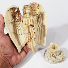 Cargar imagen en el visor de la galería, Figura Angel Desmontable Vintage Alas Abatibles Colección
